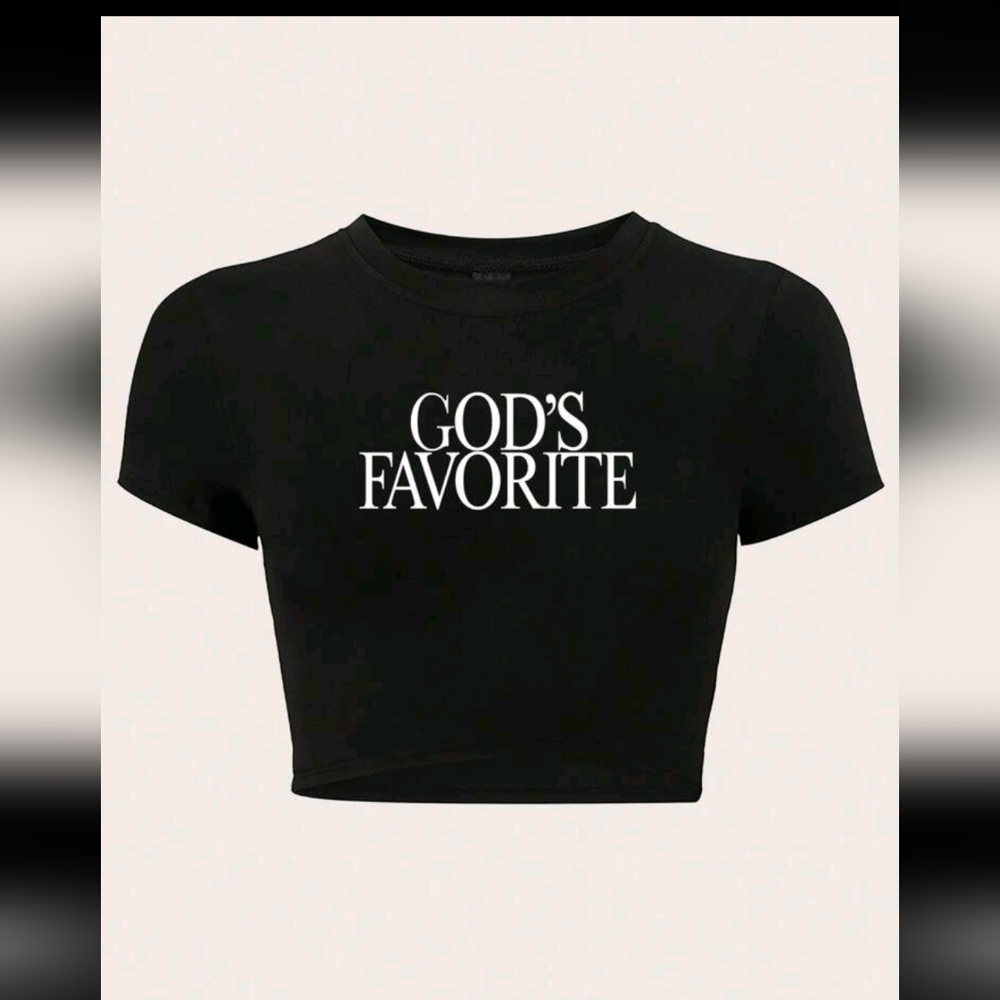God’s Favorite Plus Size Baby Tee